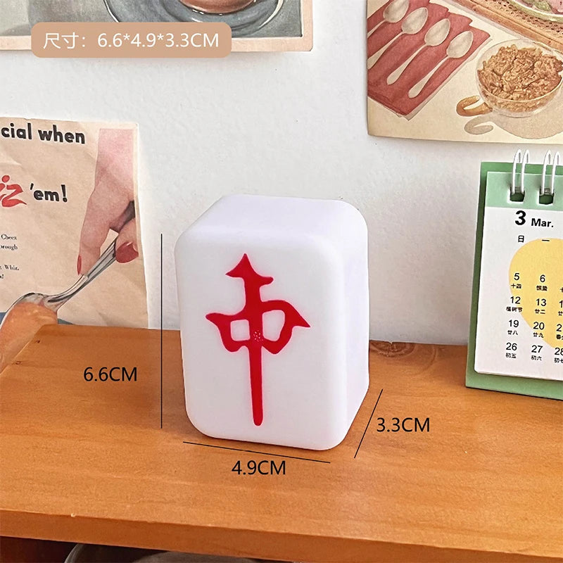 Mahjong Night Light | Soft LED Sleep Light with Eye Protection detail view