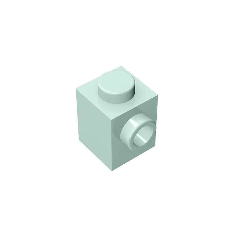 Gobricks GDS-635 ZIEGEL 1X1 M. 1 NOBBE | Baustein mit einseitiger Noppe kompatibel mit Lego 87087