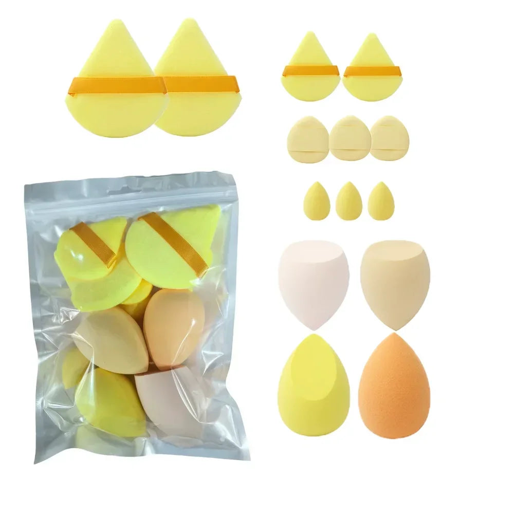 14PCS Makeup Sponge Set | Foundation Blender & Powder Puff Kit alternate view