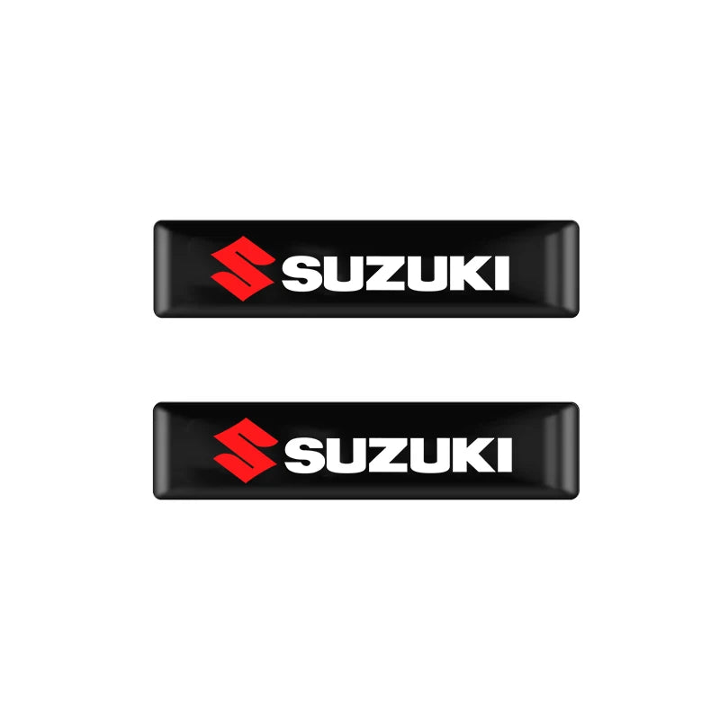 3D Epoxy Car Emblem Stickers for Suzuki Models | Black Interior & Exterior Decals alternate view