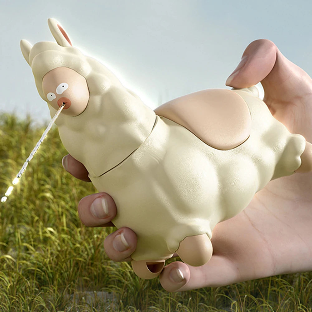 Spitting Llama Water Toy Easy To Fill Alpaca Interactive Water Sprayer Leak-Proof Handhe detail view