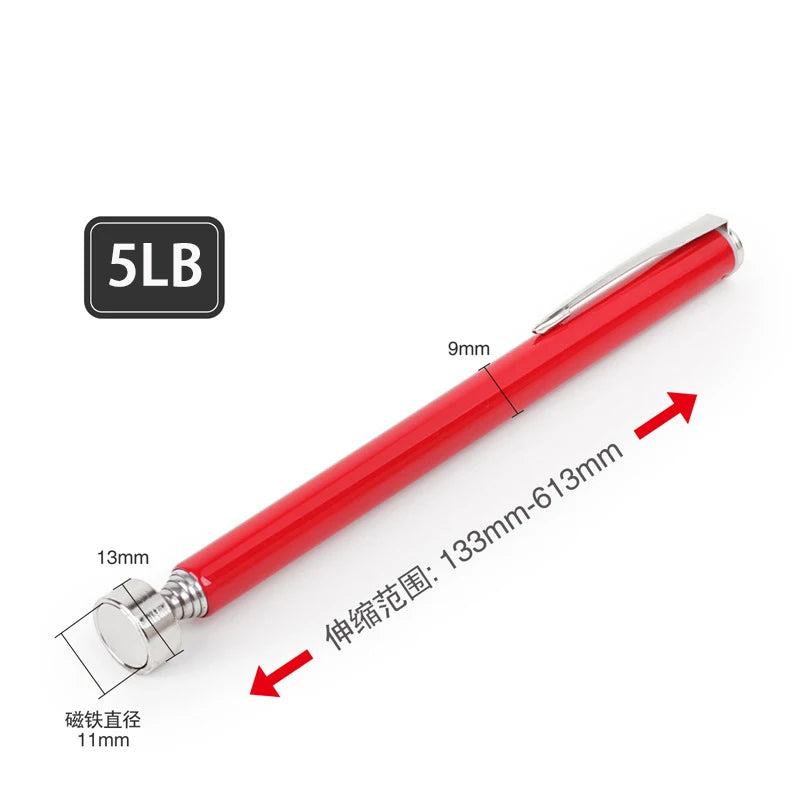 Mini Portable Telescopic Magnet Pen | Extendable Pick Up Tool for Nuts and Bolts alternate view