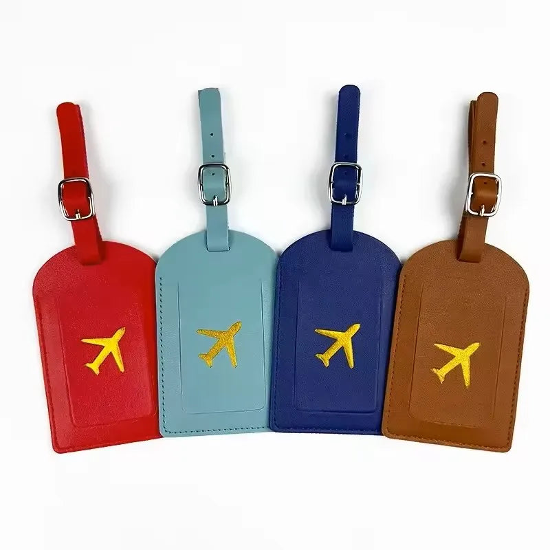 Label Luggage Boarding Case Label Name Address Clip Travel detail view