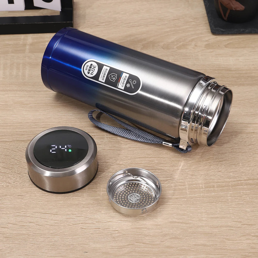 Steel Vacuum Insulated Water Tumbler 800/1000ml Double Wall Leak-proof Travel Mug Water detail view