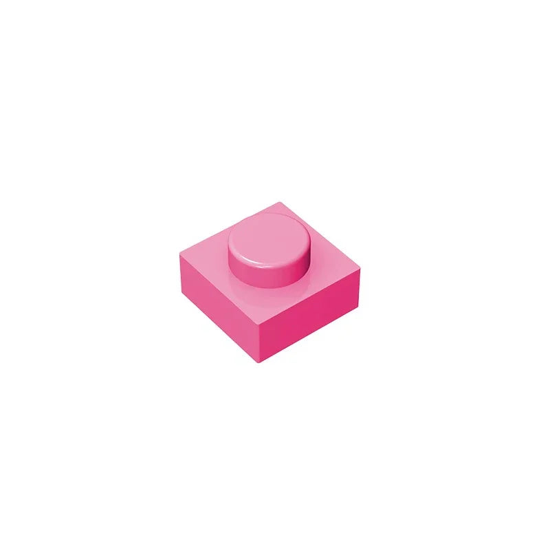 Gobricks GDS-501 Plate 1 x 1 | Compatible Building Block for Creative Builds additional angle