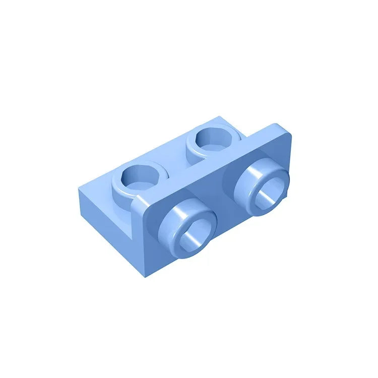 Gobricks GDS-643 Bracket 1 x 2 - 1 x 2 Inverted | Compatible Building Block for Lego 9 close-up view