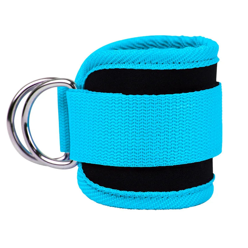 Gym Ankle Straps | Adjustable Double D-Ring Cuffs for Leg Training and Cable Machines detail view