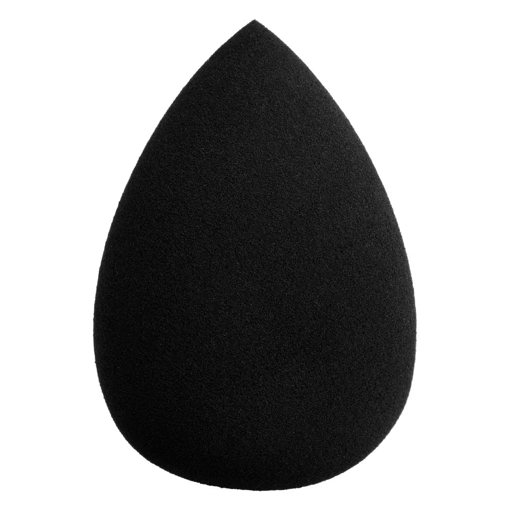1Pcs Black Makeup Sponge Puff Beauty Egg Face Foundation Powder Cream Sponges Cosmetic close-up view
