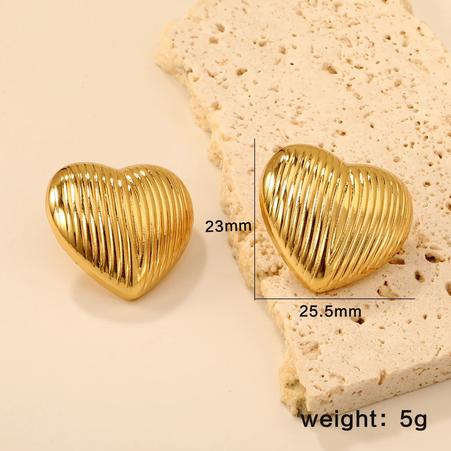 LUXUKISSKIDS Fairy Flower Earrings Stud | Gold-Plated Stainless Steel Piercing Jewelr lifestyle view