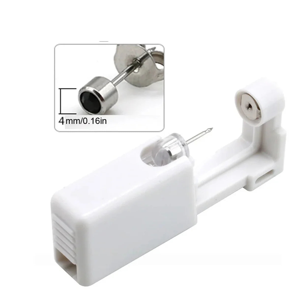 EVISPOL1Pc Disposable Sterile Ear Piercing Kit Cartilage Tragus Helix Piercing Gun No close-up view
