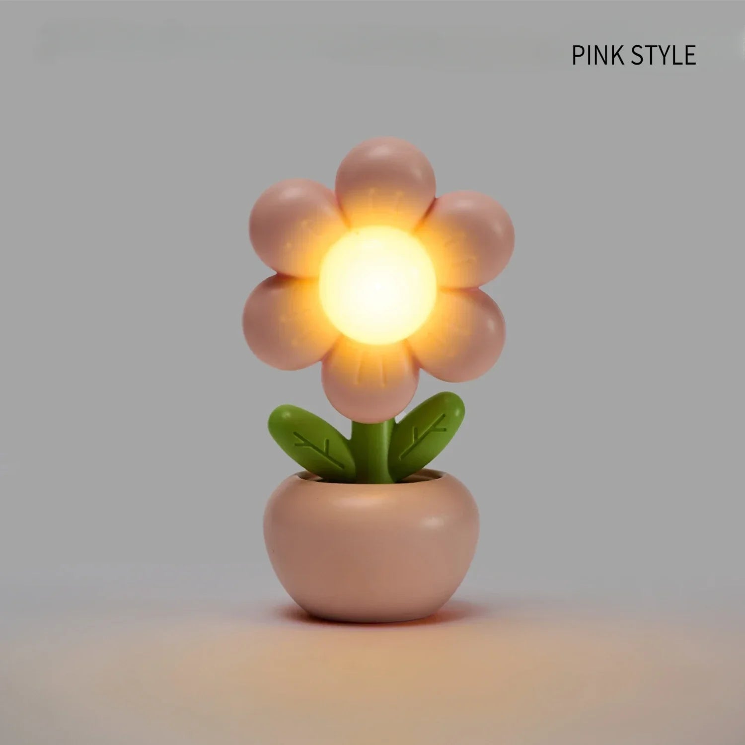 Mini LED Flower Night Light | Cute Table Lamp for Kids Bedroom lifestyle view