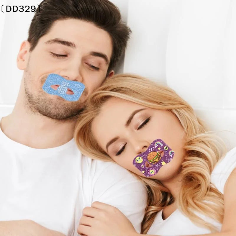Snoring Relief Mouth Tape for Better Sleep | 20 Gentle Adhesive Strips detail view