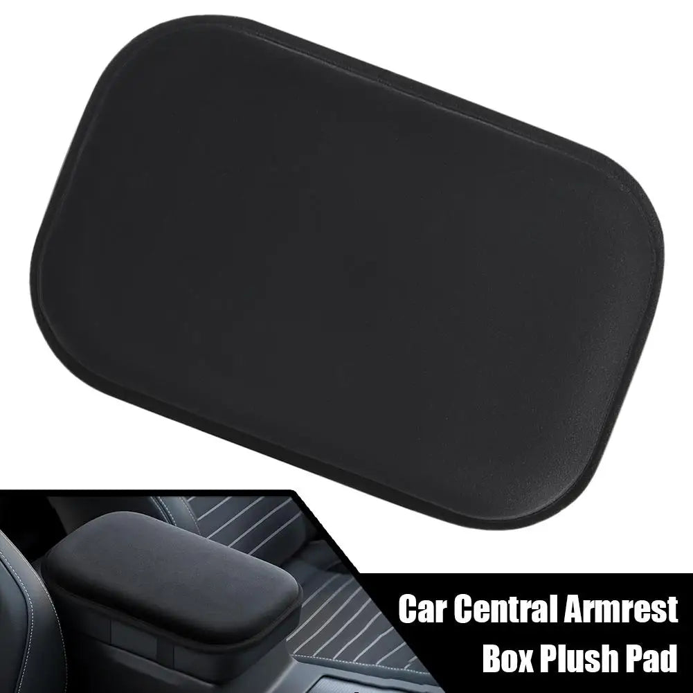 1/2pcs Car Armrest Box Pad Plush Car Center Console Protection Pad Soft And Comfortab alternate view