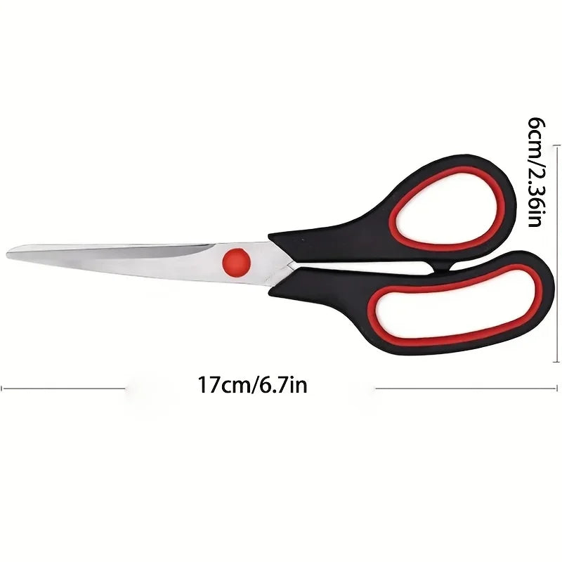 3pcs Stainless Steel Scissors Set | Multipurpose Office and Household Cutting Tool lifestyle view