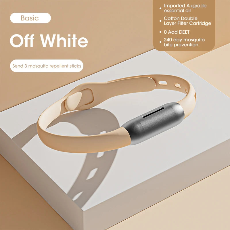 Natural Plant Mosquito Repellent Bracelet | Non-Toxic Outdoor Protection for Kids and Ad detail view