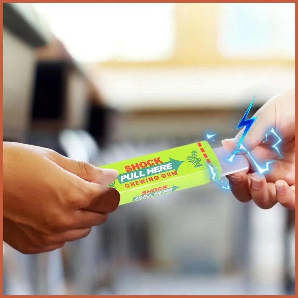 Electric Shock Chewing Gum and Magic Prank Toy for Street Jokes Easy Comedy Holiday P lifestyle view