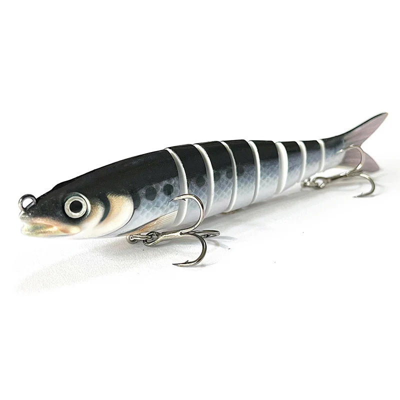 Fishing Lure Multi-Joint Fish Fishing Kit Slow Sinking Realistic Hard Lure Swimbait F lifestyle view