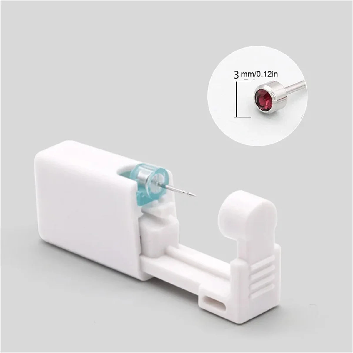 EVISPOL 1Pc Cartilage Tragus Helix Piercing Gun Disposable Sterile Ear Piercing Kit No close-up view