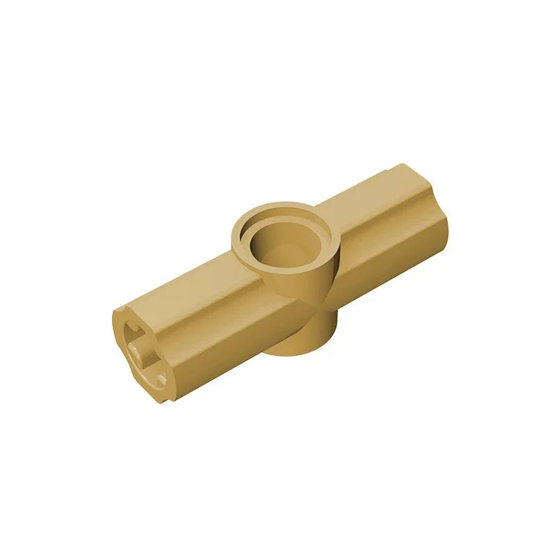 Gobricks GDS-917 Technical Axle and Pin Connector Angled 180 Degrees | Compatible with L detail view