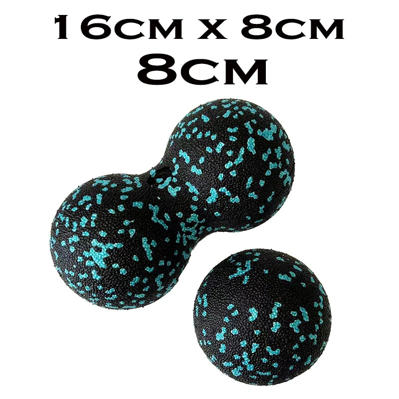 EPP Massage Ball Set | Peanut Fascia Ball for Trigger Point Therapy and Muscle Relief close-up view