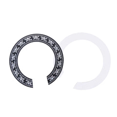 NEW 104mm 94mm inch Size Hard PVC Guitar Circle Sound Hole Rosette Inlay alternate view
