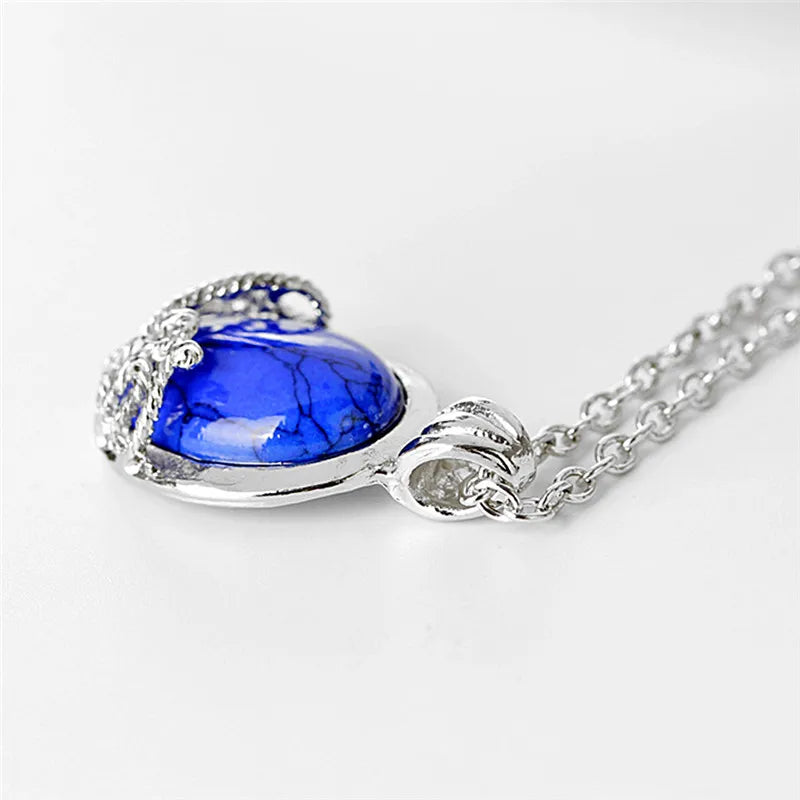 Katherine Vampire Diaries Cosplay Pendant Necklace | Vintage Silver Chain Jewelry lifestyle view