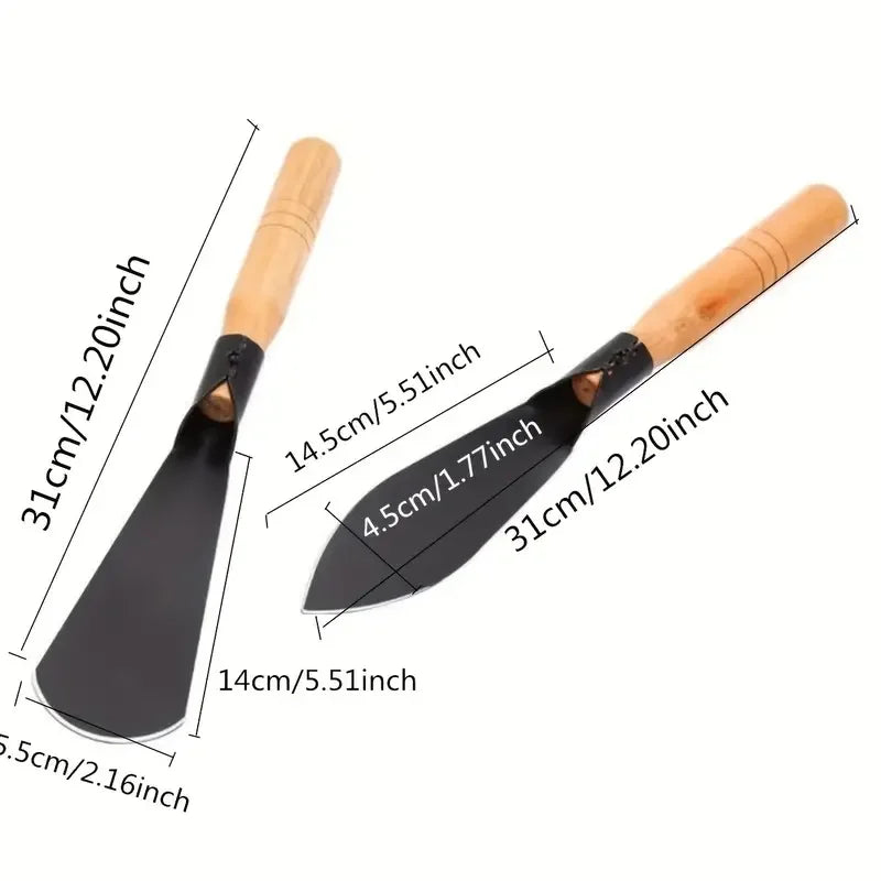 Manganese Steel Garden Shovel – Flat &amp; Pointed
