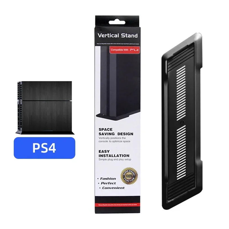 DATA FROG Vertical Stand for PS4 Fat Console | Anti-Slip Cooling Holder detail view