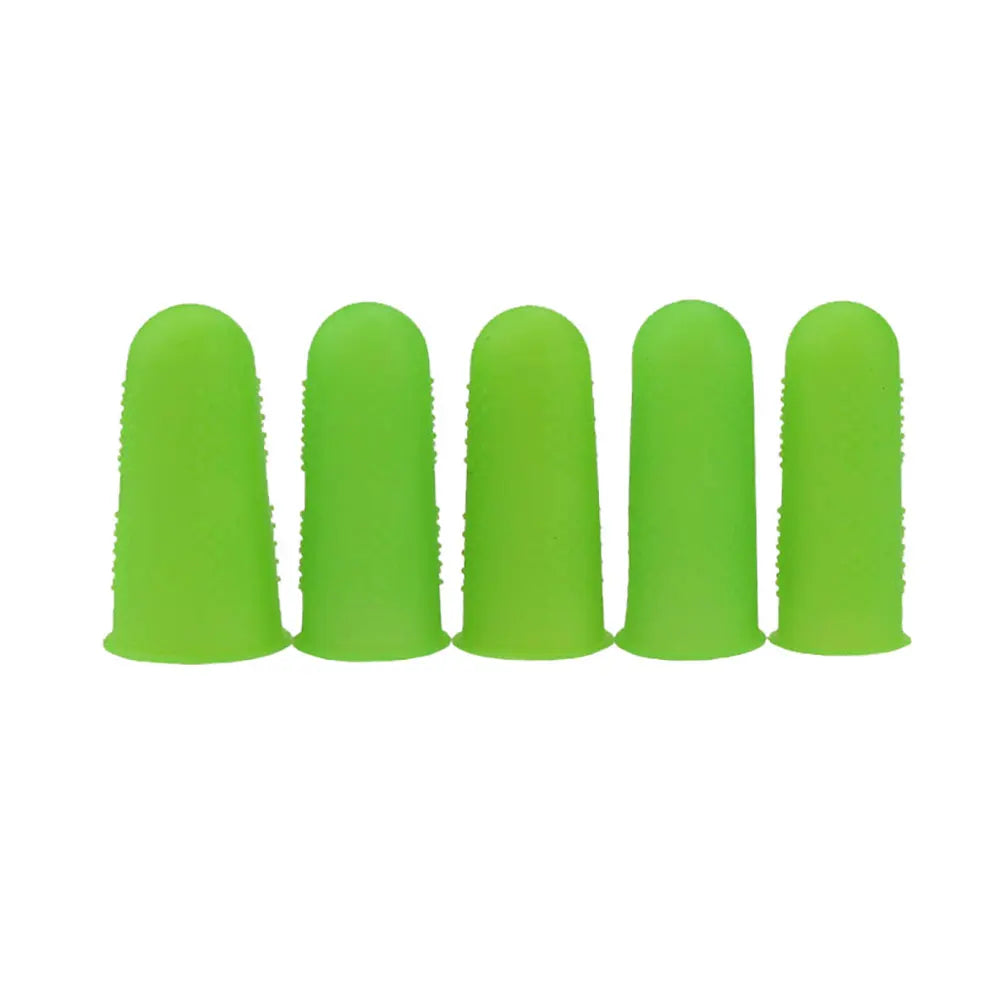 Silicone world 1 Set Silicone Finger Protector With Blade Fruits Vegetable Thumb Knife F detail view