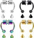 Gothic Magnet Fake Nose Ring Non Piercing Nose Clip Stainless Steel Fake Piercing Hoo lifestyle view