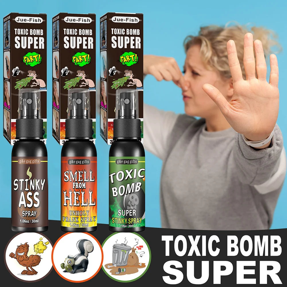30ml Fart Gag Spray Prank Joke Plastic Liquid Fart Gag Party Supplies Stinky Fart for alternate view