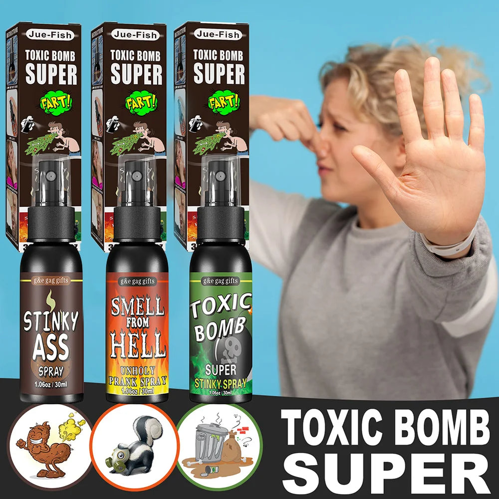 30ml Fart Gag Spray Prank Joke Plastic Liquid Fart Gag Party Supplies Stinky Fart for alternate view