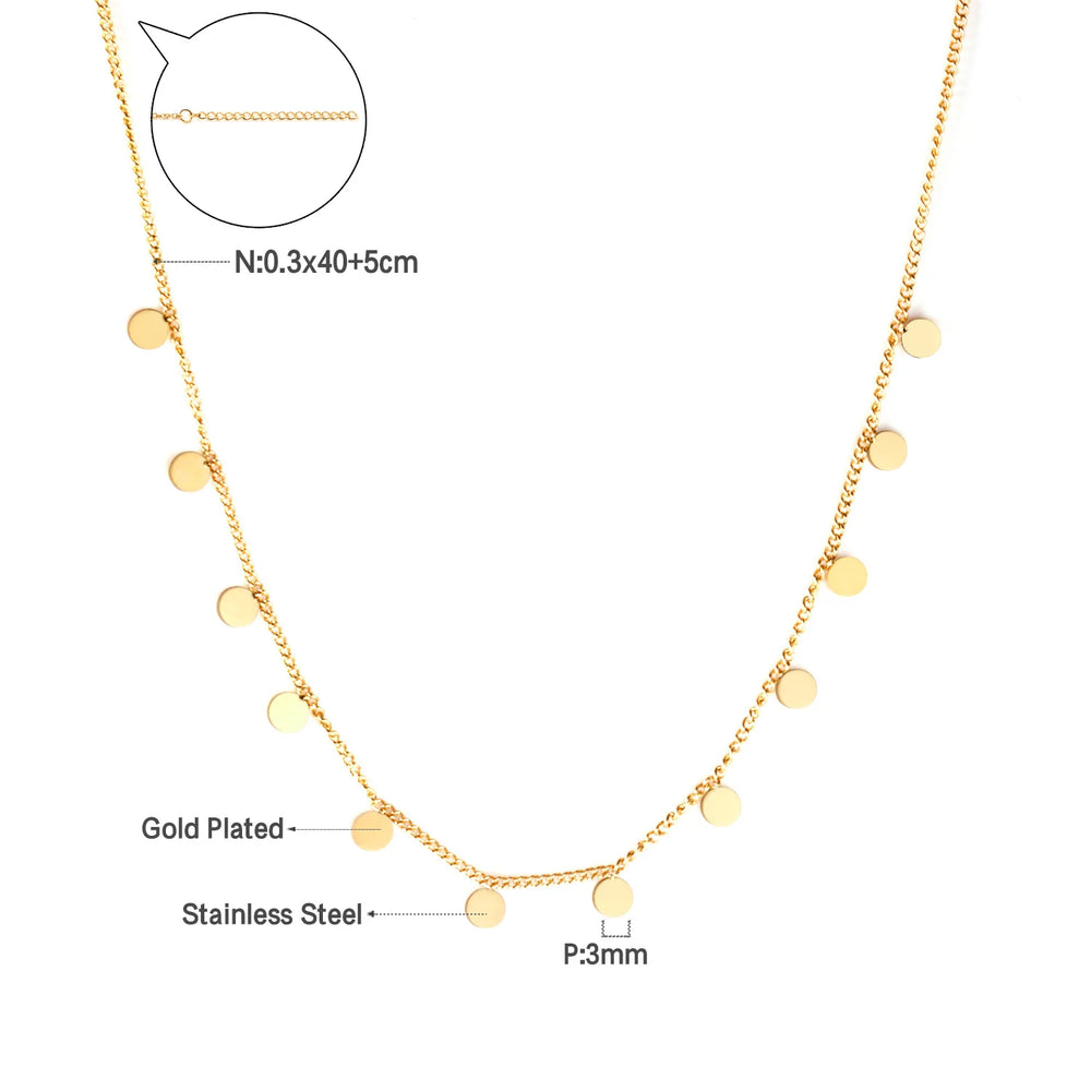 LUXUKISSKIDS Sweet Multicolor Drip-Oil Beads Necklace Women's Bohemia Stylish Clavicl alternate view