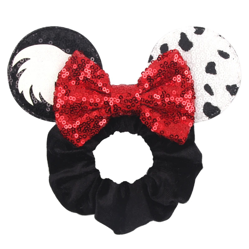Mouse Ears Sequins Bows Headband for Girls