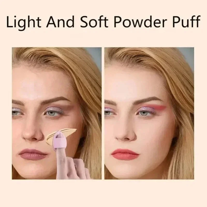 12pcs Makeup Sponge Set | Velvet Triangle Powder Puff for Foundation lifestyle view