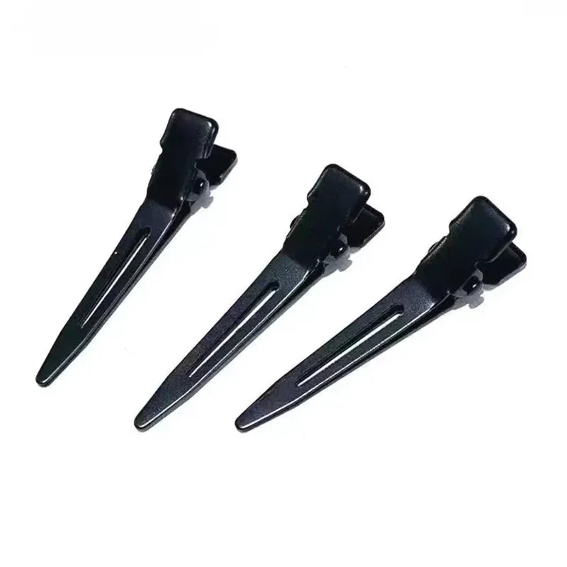 10PCS Black Duckbill Hair Clips Nonslip Alligator Hair Clips Barber Salon Styling Dyi alternate view