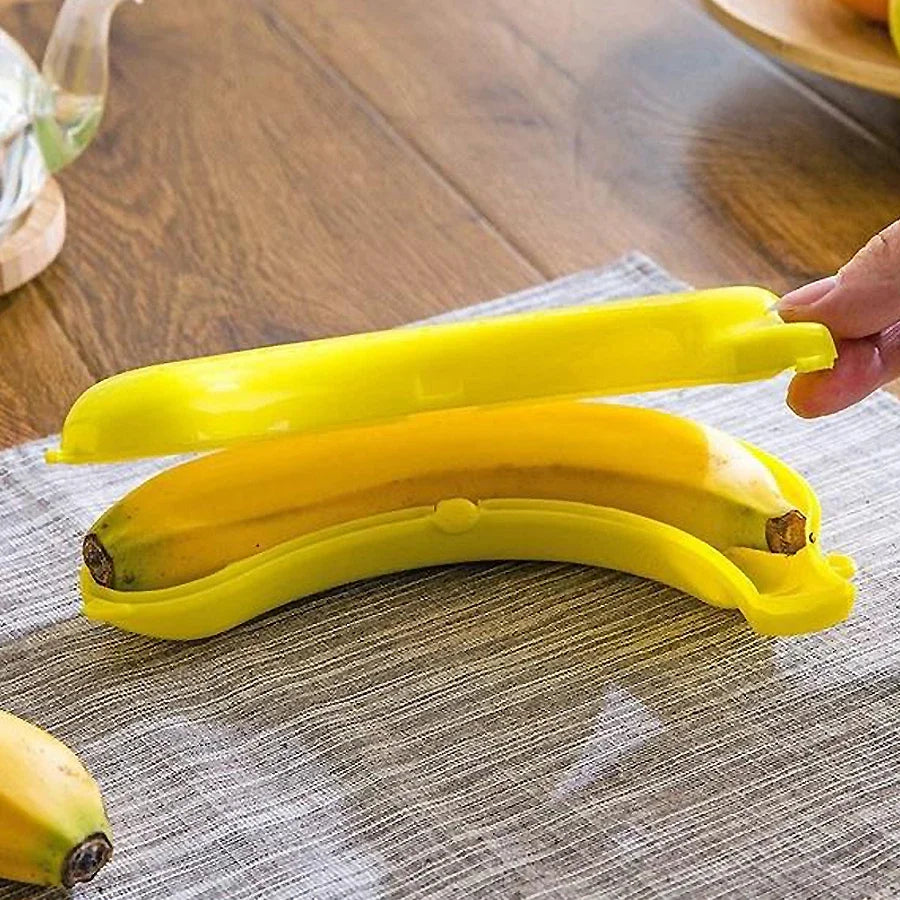 Banana Storage Box for Outdoor Travel | Cute Protective Container alternate view