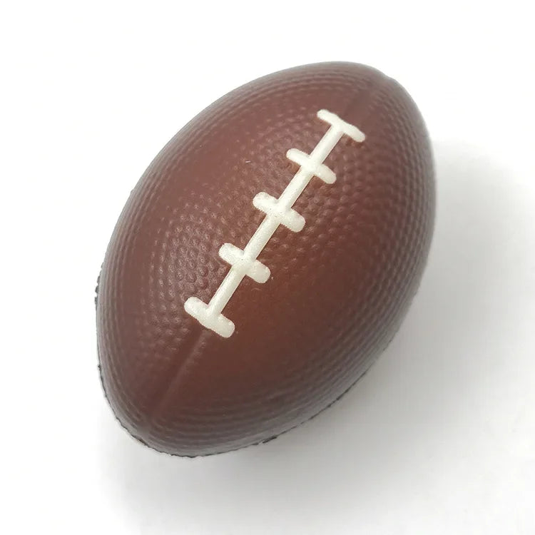 Mini PU Stress Relief Football | Soft Squeeze Ball for Kids and Adults additional angle
