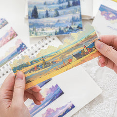 Natural Scenery Sticker Pack | 20 Landscape Stickers for Junk Journal and Scrapbooking detail view