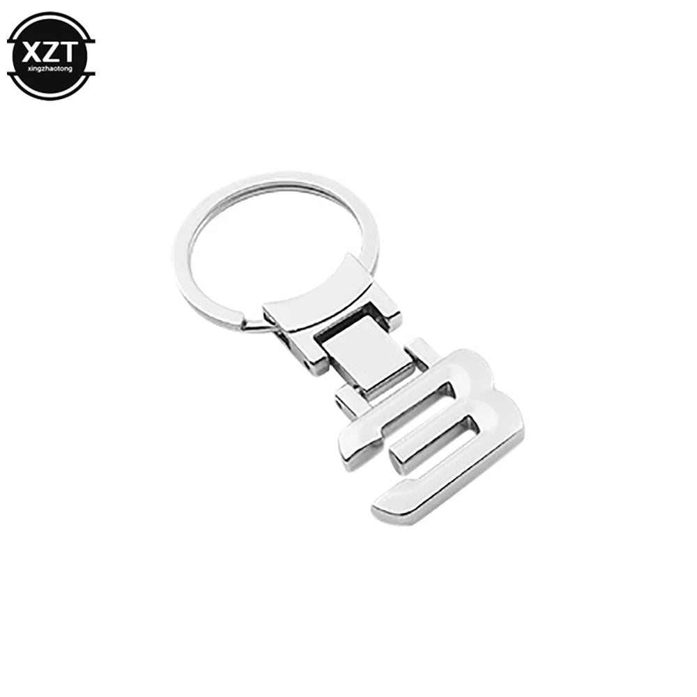 Zinc Alloy Number Emblem Keychain | Car Key Ring for BMW Models alternate view