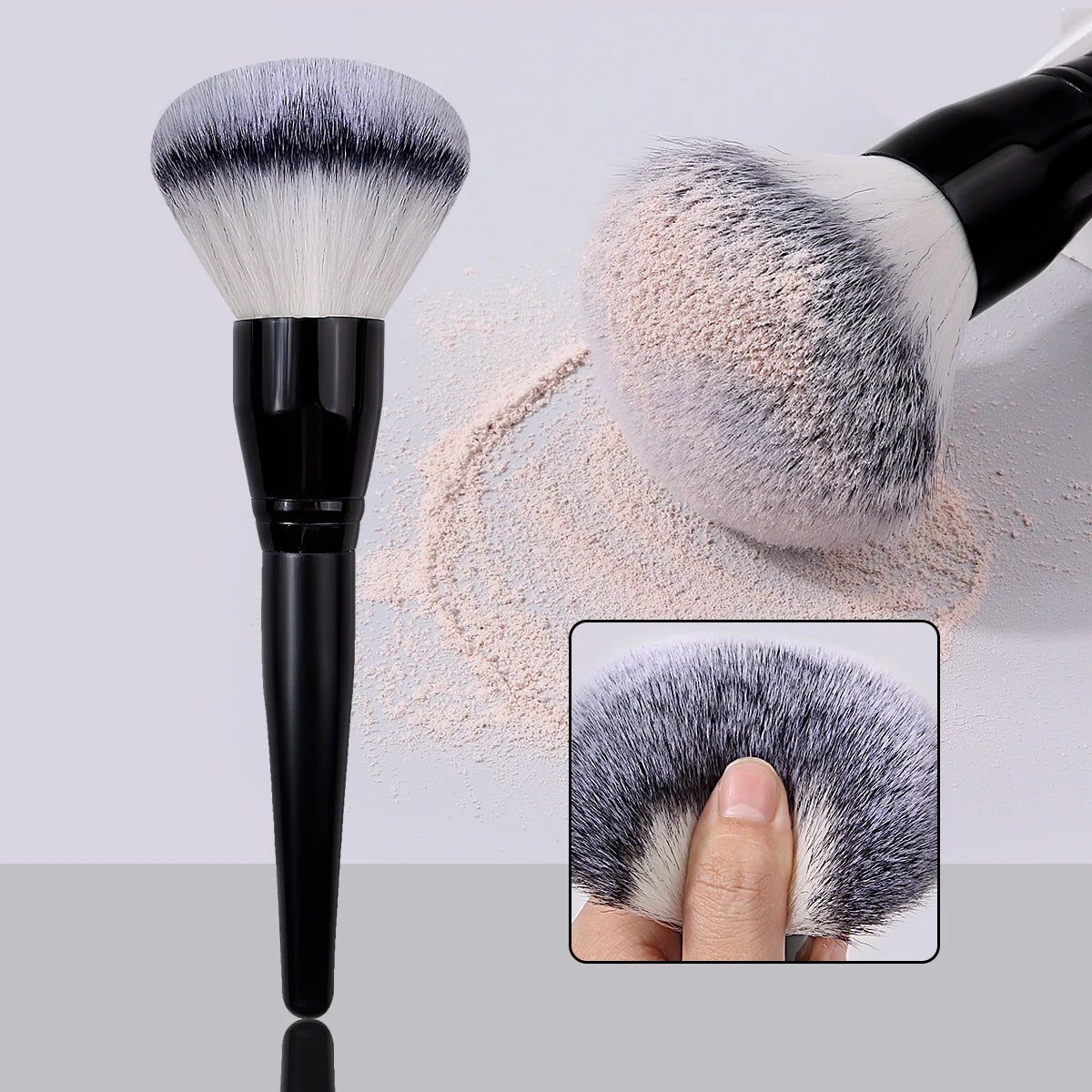 Professional Large Powder Brush | Super Soft Fluffy Blush Brush
