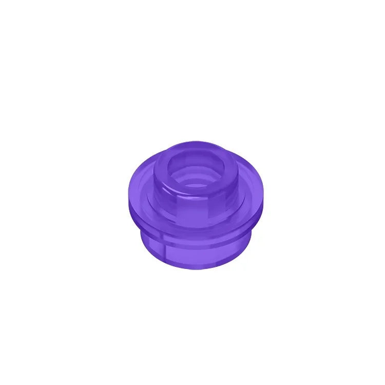 Gobricks GDS-603 PL.ROUND 1X1 W. THROUGHG. HOLE | Compatible Building Brick additional angle