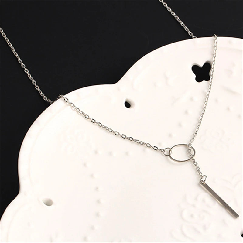 Tiny Heart Pendant Necklace for Women | Short Chain Bohemian Choker lifestyle view
