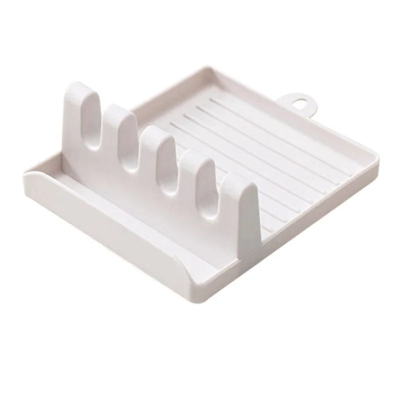 Spoon Holders Fork Spatula Rack Shelf Organizer Plastic Chopsticks Holder Non-slip Sp alternate view
