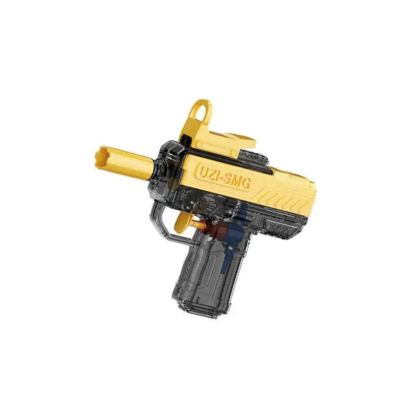 Summer UZI Water Toy | Non-Electric High-Pressure Automatic Water Blaster for Outdoor close-up view