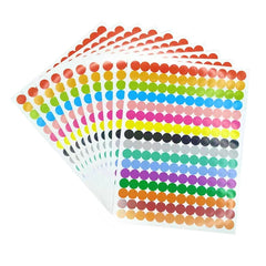 Colored Dot Sticker Labels | Round Circle Stickers for Organization and Party Decor alternate view