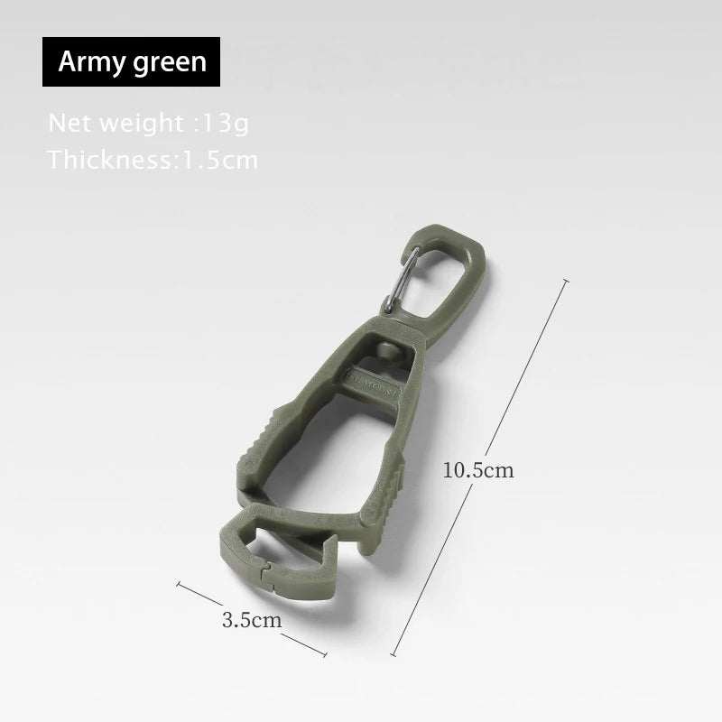 New 4-1PC Outdoor Protective Gloves Clip Hanger Multi-purpose Safety Work Gloves Holde close-up view