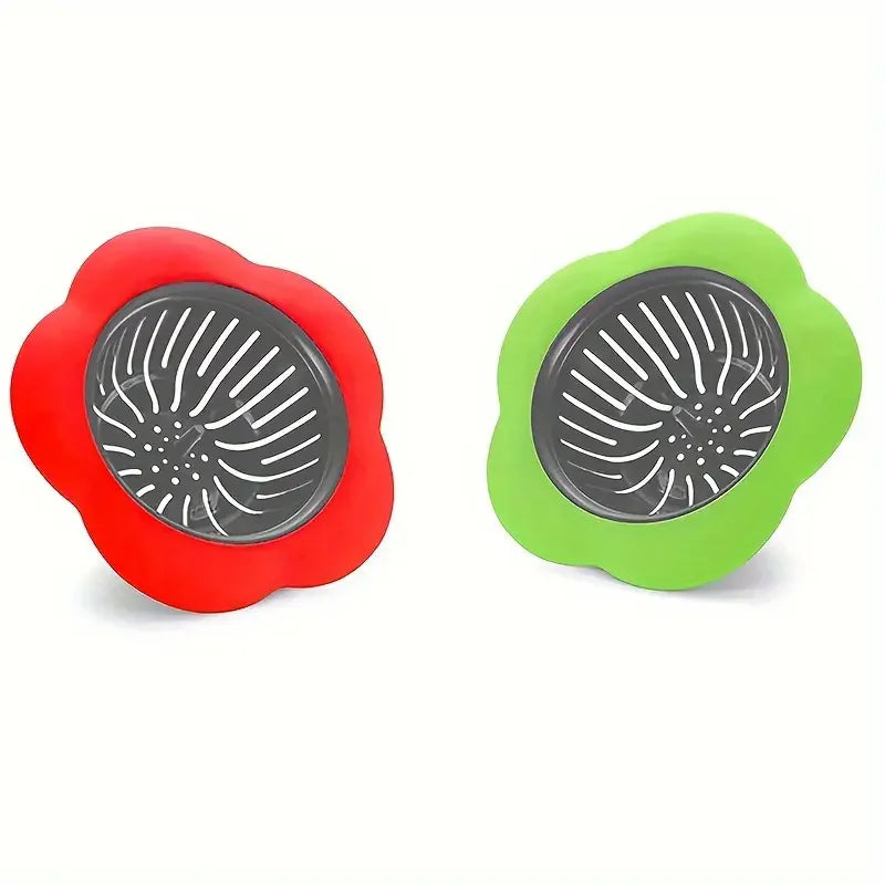 2PCS Silicone Kitchen Sink Strainer Anti-Clog Drain Filter Net Stopper for 4.5 Inch D alternate view