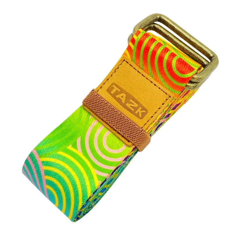 Vintage Yoga Strap 2.5M | Cotton Stretching Band for Dance and Fitness lifestyle view