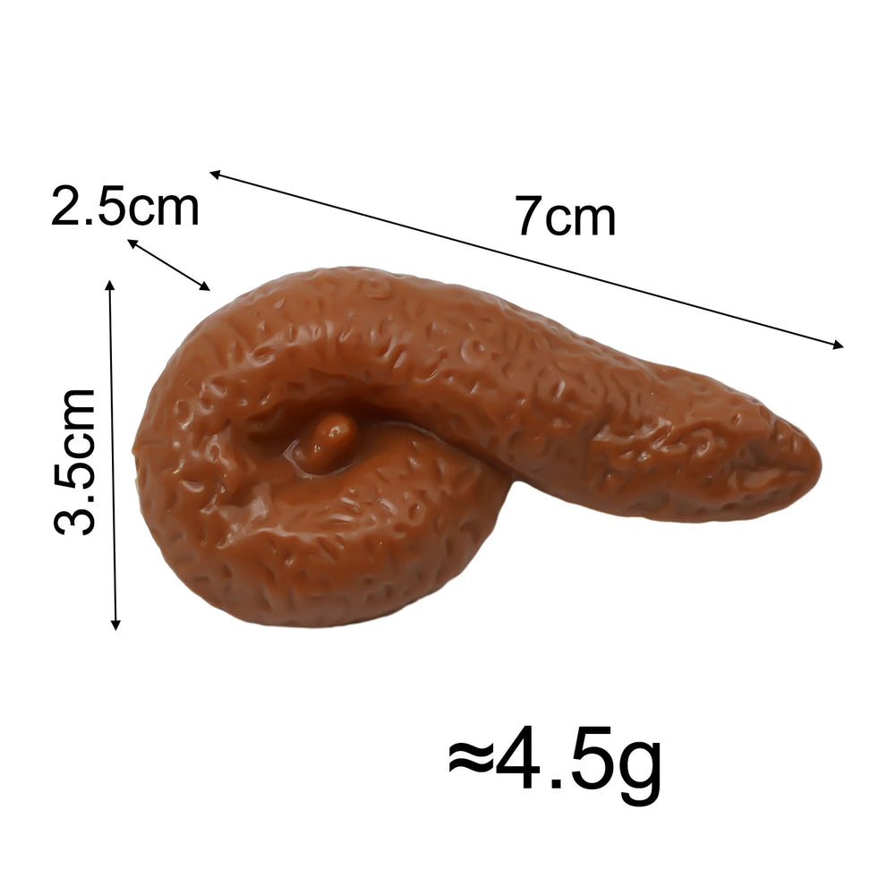 1 Pcs Practical Gag-Funny Joke Tricky Toys Mischief Turd Gag Gift Realistic Shits Poo alternate view